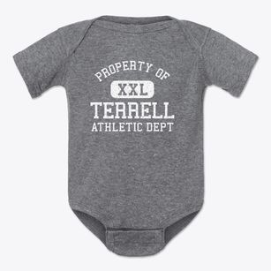 Terrell Texas Athletic Dept Baby Onesie
