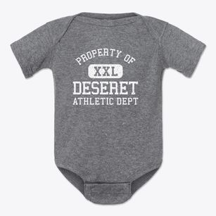 Deseret Utah Athletic Dept Baby Onesie