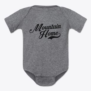 Mountain Home North Carolina Vintage Team Baby Onesie