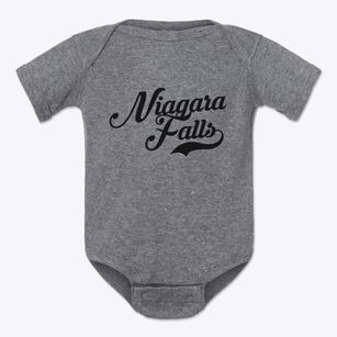 Niagara Falls New York Vintage Team Baby Onesie