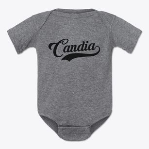 Candia New Hampshire Vintage Team Baby Onesie