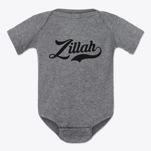 Zillah Washington Vintage Team Baby Onesie