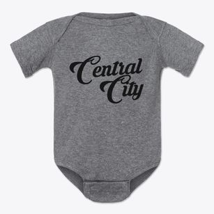 Central City Nebraska Vintage Team Baby Onesie