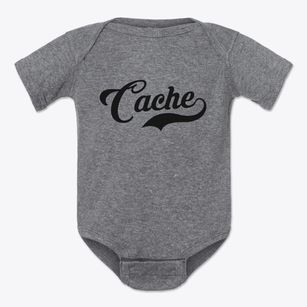Cache Oklahoma Vintage Team Baby Onesie