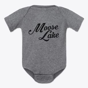 Moose Lake Minnesota Vintage Team Baby Onesie