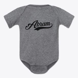 Abram Texas Vintage Team Baby Onesie