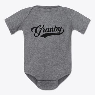 Granby Missouri Vintage Team Baby Onesie