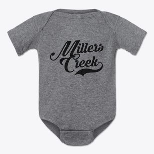 Millers Creek North Carolina Vintage Team Baby Onesie