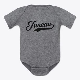 Juneau Alaska Vintage Team Baby Onesie
