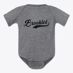 Brooklet Georgia Vintage Team Baby Onesie
