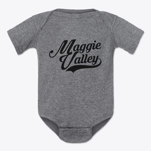 Maggie Valley North Carolina Vintage Team Baby Onesie