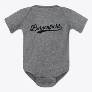 Bergenfield New Jersey Vintage Team Baby Onesie