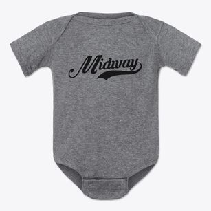 Midway Arkansas Vintage Team Baby Onesie