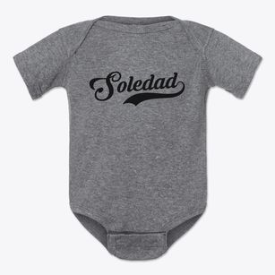 Soledad California Vintage Team Baby Onesie