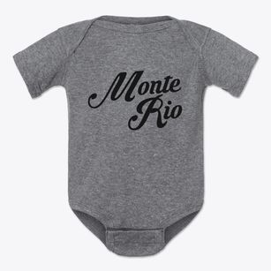 Monte Rio California Vintage Team Baby Onesie
