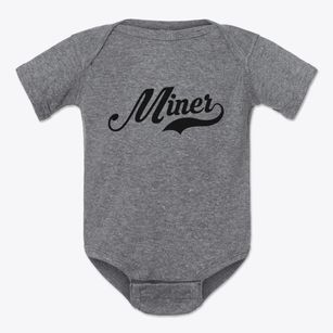 Miner Missouri Vintage Team Baby Onesie