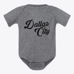 Dallas City Illinois Vintage Team Baby Onesie