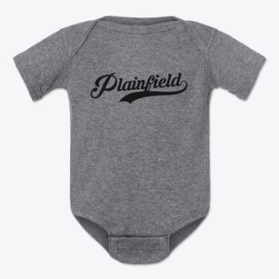Plainfield New York Vintage Team Baby Onesie