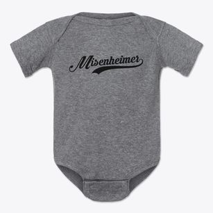 Misenheimer North Carolina Vintage Team Baby Onesie