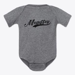 Mcguffey Ohio Vintage Team Baby Onesie