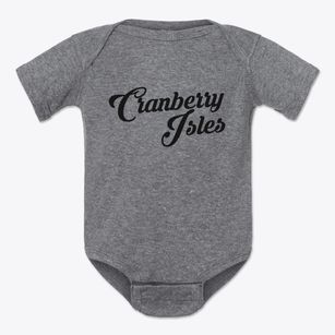 Cranberry Isles Maine Vintage Team Baby Onesie