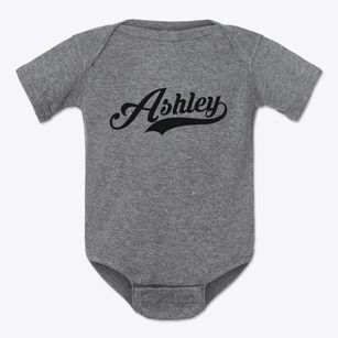 Ashley Missouri Vintage Team Baby Onesie