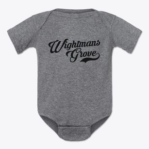 Wightmans Grove Ohio Vintage Team Baby Onesie