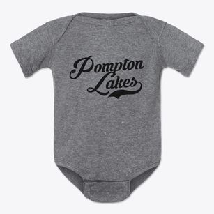 Pompton Lakes New Jersey Vintage Team Baby Onesie