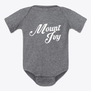 Mount Ivy New York Vintage Team Baby Onesie