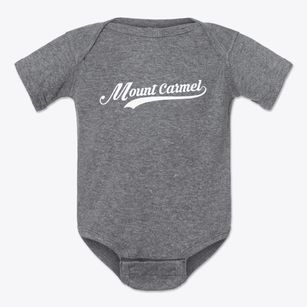 Mount Carmel Pennsylvania Vintage Team Baby Onesie