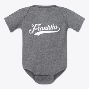 Franklin North Carolina Vintage Team Baby Onesie