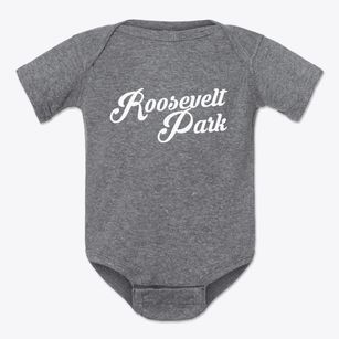 Roosevelt Park Michigan Vintage Team Baby Onesie