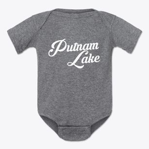 Putnam Lake New York Vintage Team Baby Onesie