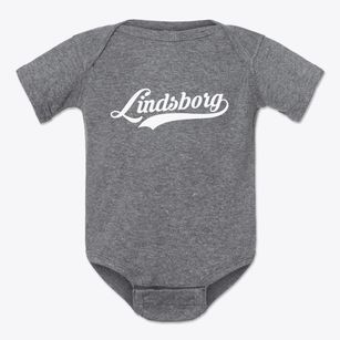 Lindsborg Kansas Vintage Team Baby Onesie