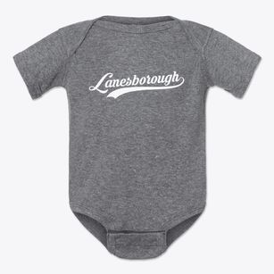 Lanesborough Massachusetts Vintage Team Baby Onesie