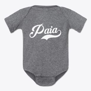 Paia Hawaii Vintage Team Baby Onesie