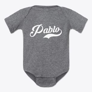 Pablo Montana Vintage Team Baby Onesie