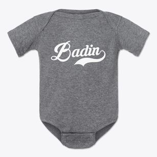 Badin North Carolina Vintage Team Baby Onesie