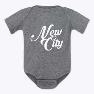 New City New York Vintage Team Baby Onesie