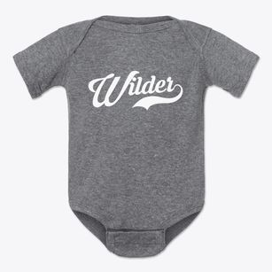 Wilder Idaho Vintage Team Baby Onesie