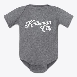 Kettleman City California Vintage Team Baby Onesie