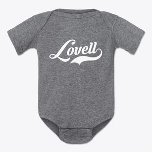 Lovell Maine Vintage Team Baby Onesie
