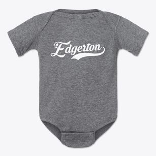Edgerton Missouri Vintage Team Baby Onesie