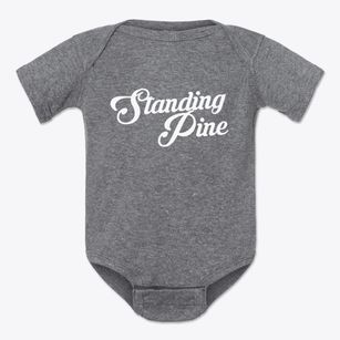 Standing Pine Mississippi Vintage Team Baby Onesie