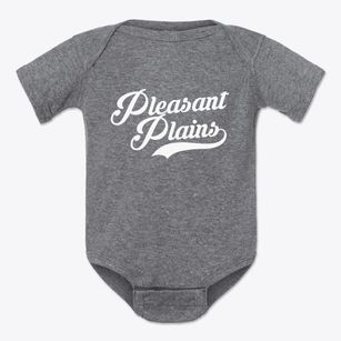 Pleasant Plains Arkansas Vintage Team Baby Onesie