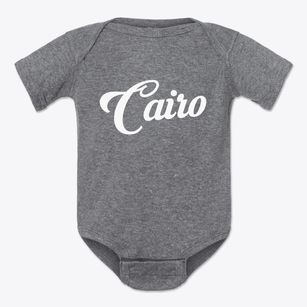 Cairo Missouri Vintage Team Baby Onesie