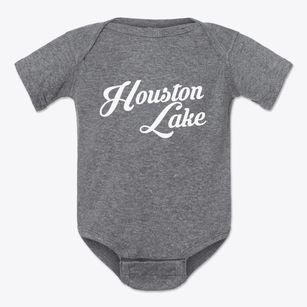 Houston Lake Missouri Vintage Team Baby Onesie