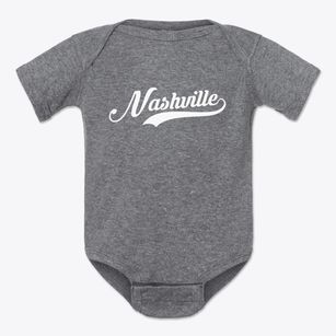 Nashville Ohio Vintage Team Baby Onesie