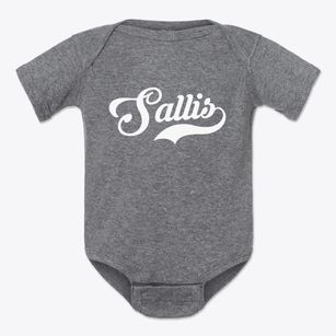 Sallis Mississippi Vintage Team Baby Onesie