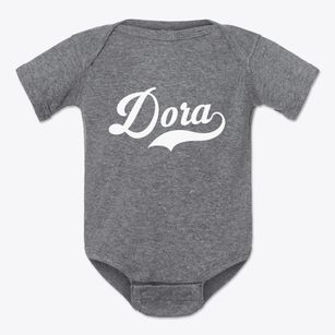 Dora New Mexico Vintage Team Baby Onesie